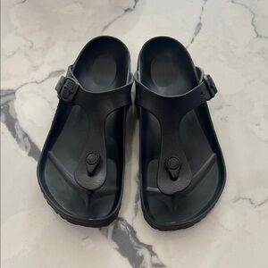 Birkenstock Gizeh Black flip flop slides